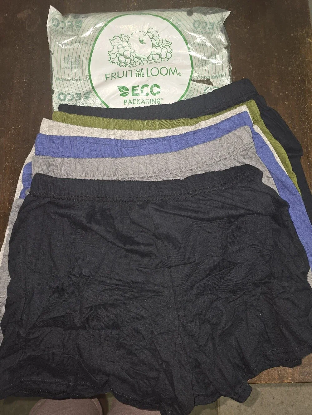 Fruit of the Loom Multi-Color Men's Cotton Boxers MED NWT (6 Pack)